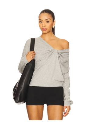 Nation Los Angeles Jolie Sweater in Grey. Size L. Also in M, S, XS.