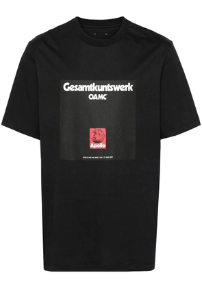 OAMC Apollo cotton T-shirt - Black