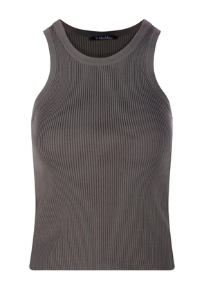 'S Max Mara ribbed sleeveless top - Grey