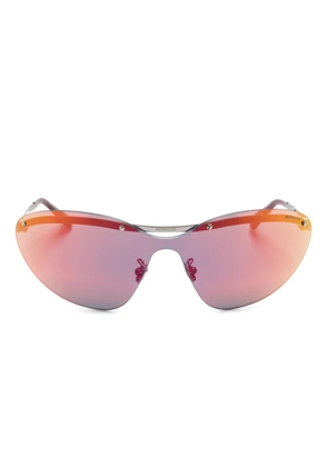 Moncler Eyewear Carrion shield sunglasses - Red