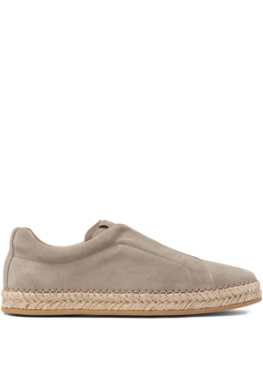 Scarosso suede espadrilles - Grey