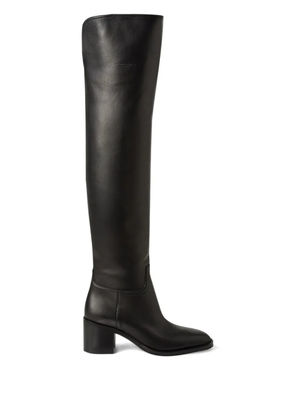 Ralph Lauren Collection 55mm Barnet leather over-the-knee boots - Black