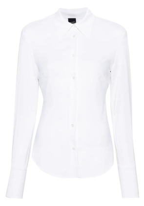 PINKO fitted long-sleeve shirt - White