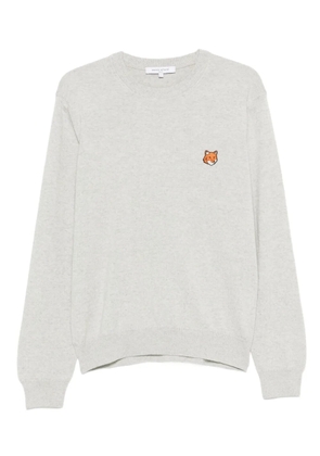 Maison Kitsuné Fox Head sweater - Grey