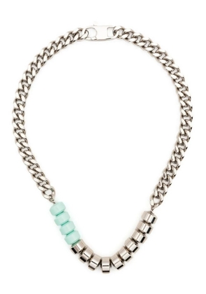 1017 ALYX 9SM candy charm curb-chain necklace - Silver