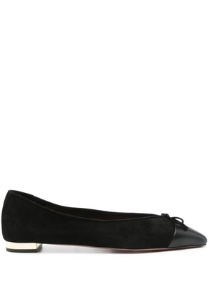 Aquazzura bow-detail ballet flats - Black