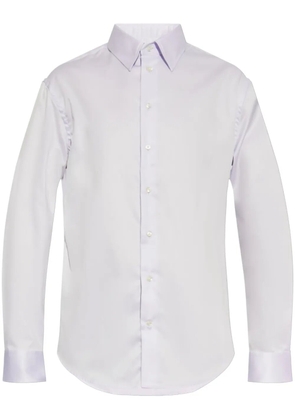 Emporio Armani cotton shirt - Purple