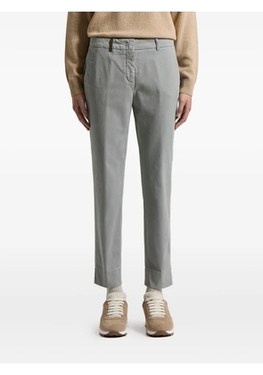 Peserico belt-loops trousers - Grey