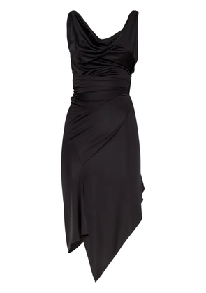 DSQUARED2 cowl-neck midi dress - Black