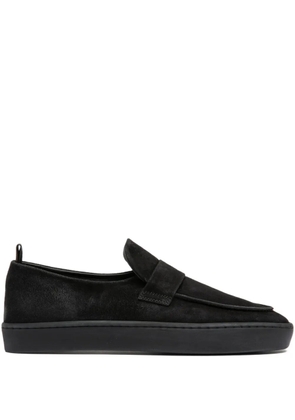Officine Creative Bug suede loafers - Black