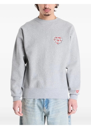 Human Made heart logo sweater - Grey