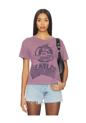 Madeworn The Beatles Crop Tee in Purple. Size L. Also in XS.