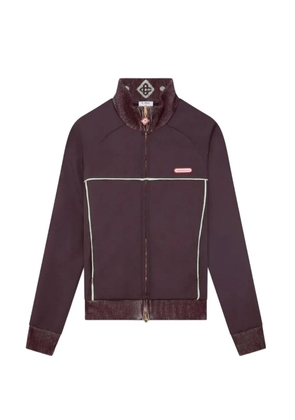 Casablanca panelled track jacket - Purple