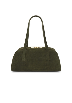 Mansur Gavriel Helios Shoulder Bag in Green.