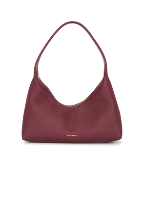Mansur Gavriel Candy Baguette Shoulder Bag in Wine.