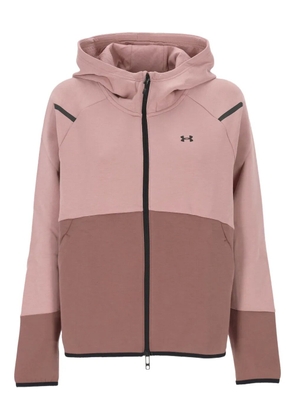 Under Armour colourblock hooded knitwear - Pink