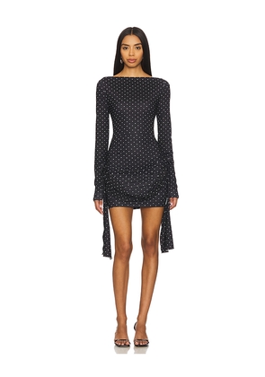 LIONESS Glory Mini Dress in Black. Size L. Also in S, XS, M, XL.