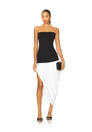 Lovers and Friends Catalina Maxi Dress in Black,White. Size L. Also in M, S, XL, XS, XXS.