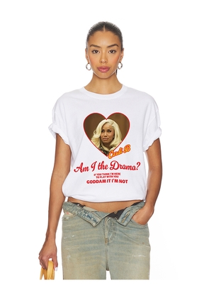 Other Her Cardi B Drama Tee in White. Size M. Also in S, XS.