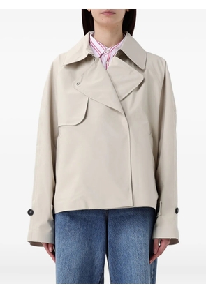 Save The Duck Greta zip-up trench jacket - Neutrals