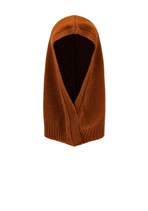 Missoni Balaklava in Burnt Orange.