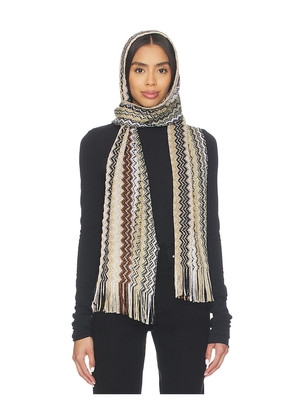 Missoni Scarf in Beige.