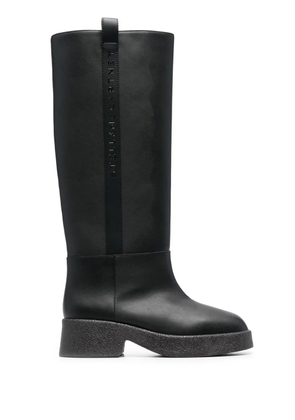 Stella McCartney logo-detail chunky boots - Black