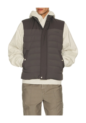 Mackage Brody Puffer Vest in Grey. Size 36. Also in 38, 40, 42, 44.