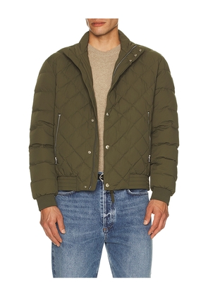 Mackage Bodhi Quilted Puffer Jacket in Olive. Size 36. Also in 38, 40, 42, 44.