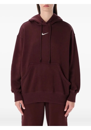 Nike logo-embroidered hoodie