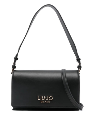 LIU JO logo-plaque crossbody bag - Black