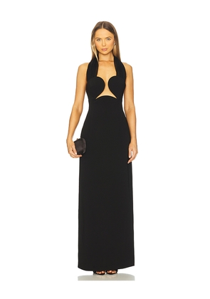 Lovers and Friends Athenna Gown in Black. Size L. Also in S, XS, XXS.