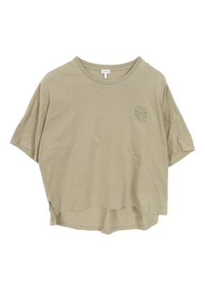 Loewe Pre-Owned 2000 Anagram cotton T-shirt - Green