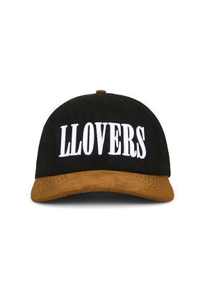 LLOVESICK Franchise Cap in Black.