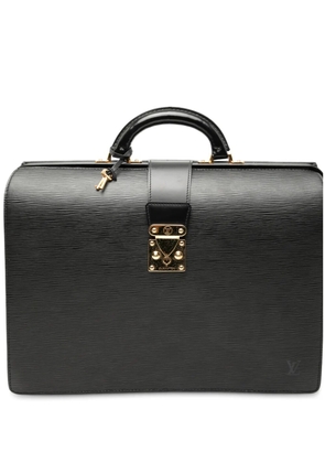 Louis Vuitton Pre-Owned 2004 Epi Serviette Fermoir business bag - Black
