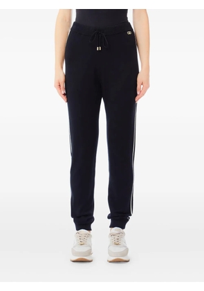 LIU JO side-stripe trousers - Black