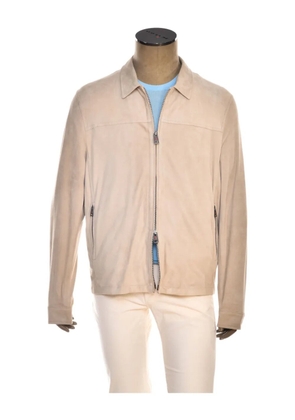 Kiton Roy lambskin zip-front jacket - Blue