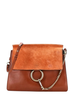 Chloé Pre-Owned Faye Leather Medium shoulder bag - Brown