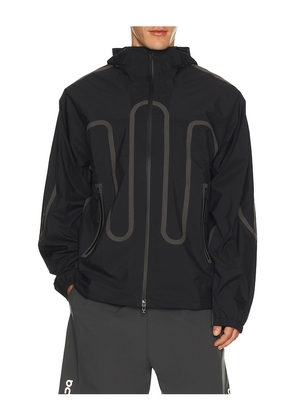 On x Ikon Waterproof Jacket in Black. Size L. Also in M, S, XL/1X.