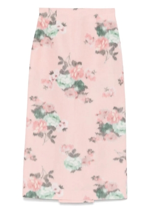Philosophy Di Lorenzo Serafini floral-print pencil skirt - Pink