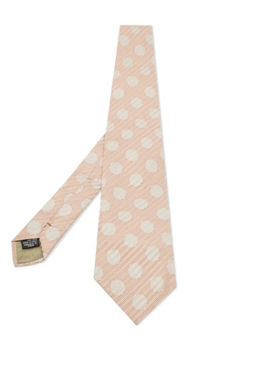 Giorgio Armani Pre-Owned 2024 polka dot silk tie - Pink