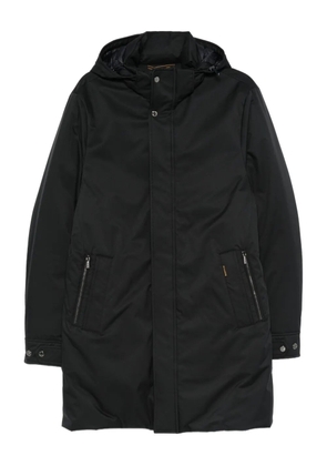 Moorer Vermont hooded coat - Blue