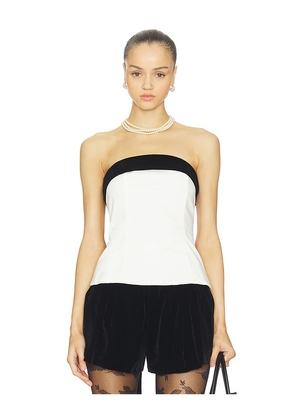Maude Club Cassie Top in White. Size M. Also in S, XS.