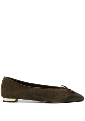 Aquazzura Gioia ballet flats - Green