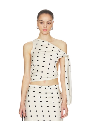 LIONESS Revival Cami Top in Cream. Size L. Also in M, S, XL, XS, XXS.