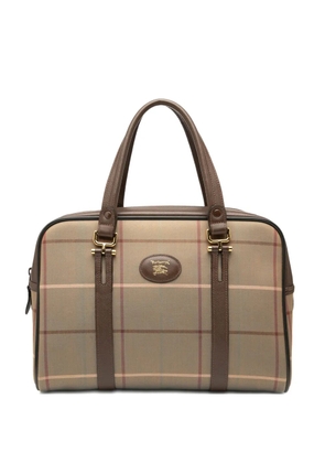 Burberry Pre-Owned 20th Century Vintage Check Canvas handbag - Brown