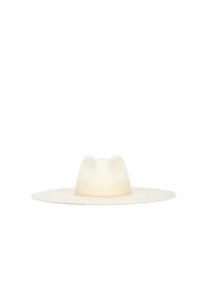 Lack of Color Montana Fedora Hat in Cream. Size L. Also in M.