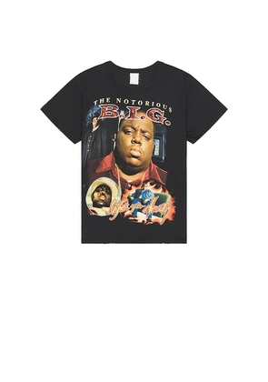 Madeworn Notorious BIG T-Shirt in Black. Size L. Also in S, M.