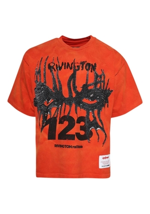 RRR123 graphic-print T-Shirt - Red