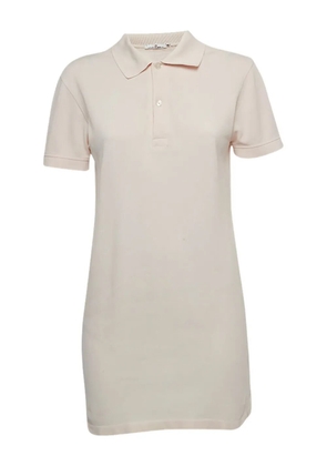 Carolina Herrera Vintage short-sleeve polo-neck dress - Pink